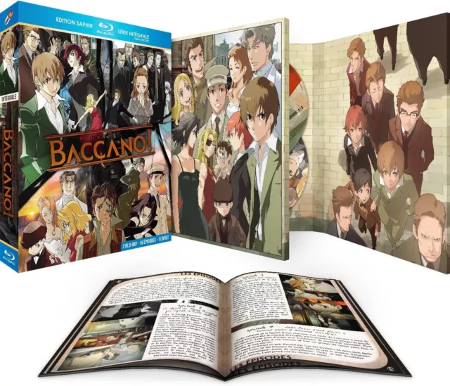 Baccano ! - Integrale + Oav / Edition Saphir 2 Blu-Ray / Neuf Sous Blister / Vf