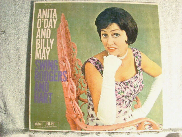 Lp - Anita O'day-Billy May -Swing Rodgers And Hart-Mono-Dg Usa Label- Nm