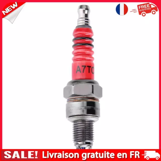 High Performance 3-Electrode Motorcycle Spark Plug A7TC for 50cc-150cc ATV