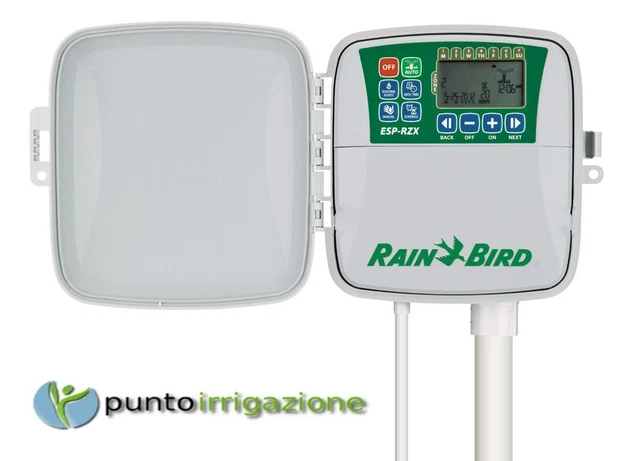 Programmatore centralina RainBird ESP RZX 8 STAZIONI zone settori da esterno