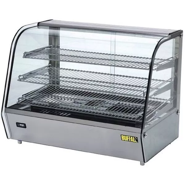 Buffalo Wärmetheke 160Ltr Warmhaltevitrine Wärmetheke