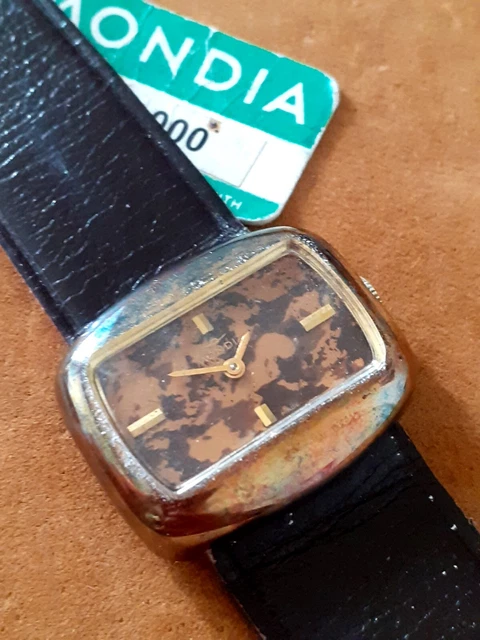 Orologio Mondia By Zenith Nos Tag Meccanico Watch Vintage Anni ' 90