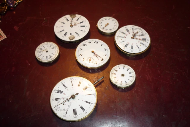 Mécanisme De Montre à Gousset (mouvement) - À Réviser Ou Pour Pièces - Réf. 7-37/P3/4