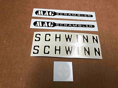 schwinn scrambler decals