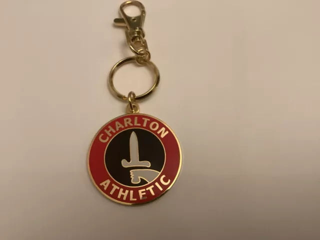 Charlton Athletic Metal Keyring