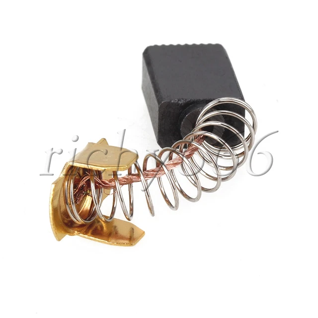 2 Sets 16x11x7mm Angle Grinder Carbon Motor Brushes Repair Spare Replacement