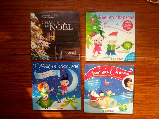 LOT 4 CD Chants De Noel Liane Foly Noel En Chansons Classqiue Karaoke