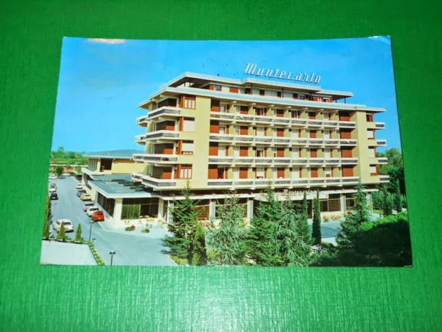 Cartolina Montegrotto Terme - Hotel Terme Montecarlo 1972