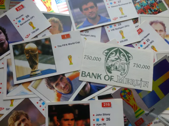 Merlin Italia 90 Stickers - Complete Your Collection