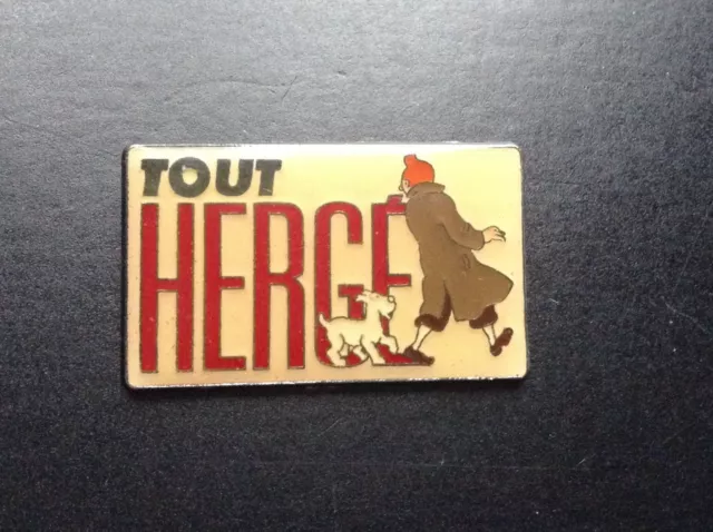 Pin's Tintin Tout Hergé Welkenraedt  PARFAIT ETAT TDL 241