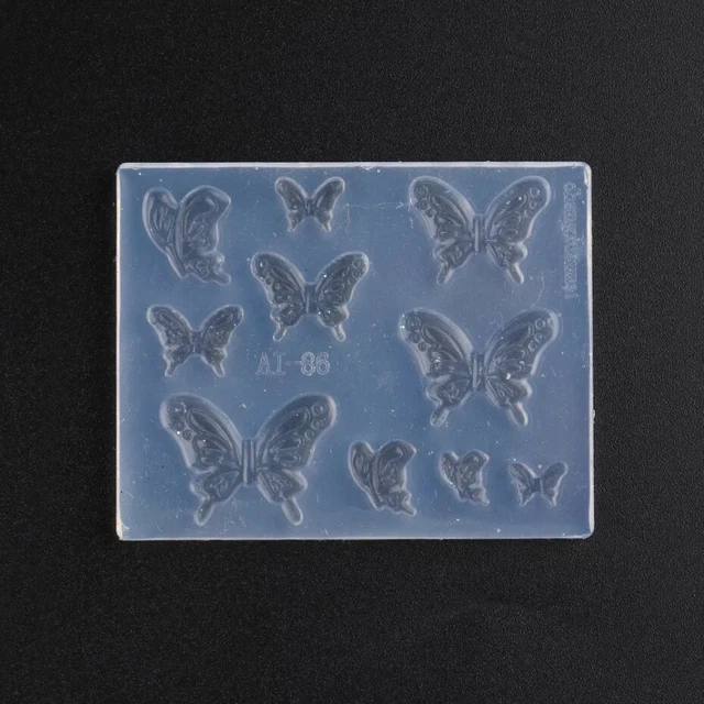 3d Molde De Silicona Mariposas