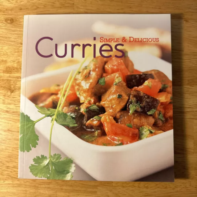 Curries ~ Simple & Delicious  Food Recipe  Paperback  Book Hot Spicy Meals Cook