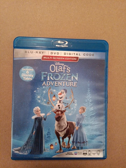 DISNEY OLAF'S FROZEN Adventure [Blu-ray & DVD, No Digital] $9.96 - PicClick