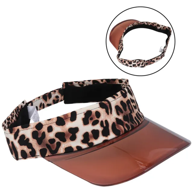 Plastic Leopard Print Cap Ladies Rain Hat Snapback Hats Men