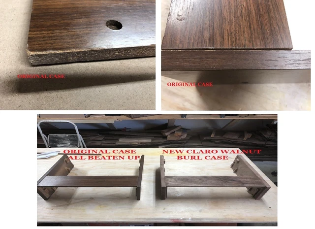 Pioneer SA 9800 & Pioneer SA 8800  NEW Case made of SOLID Claro Walnut Wood 3