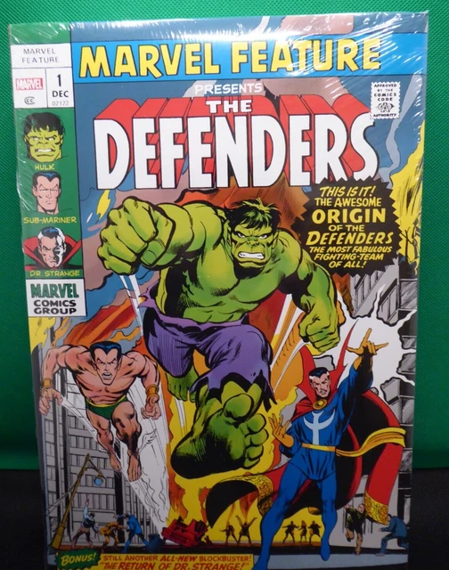 DEFENDERS OMNIBUS VOL #1 HC N Adams Cover DM Variant Marvel Comics -New/Sealed