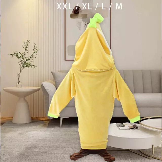 Couverture de banane portable à capuche légère confortable pour sac de 2
