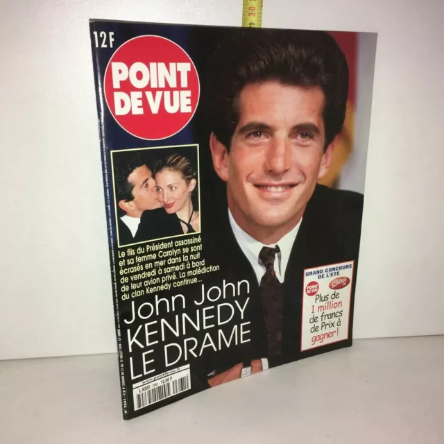 Revue POINT DE VUE 2661 de 1999 Décés du fils Président John Kennedy - ZZ-10024