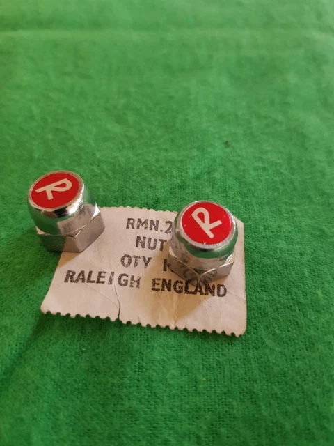 GENUINE NOS PAIR Raleigh R Nut Superbe Sports Chopper Mk-I Mk-II Front Wheel