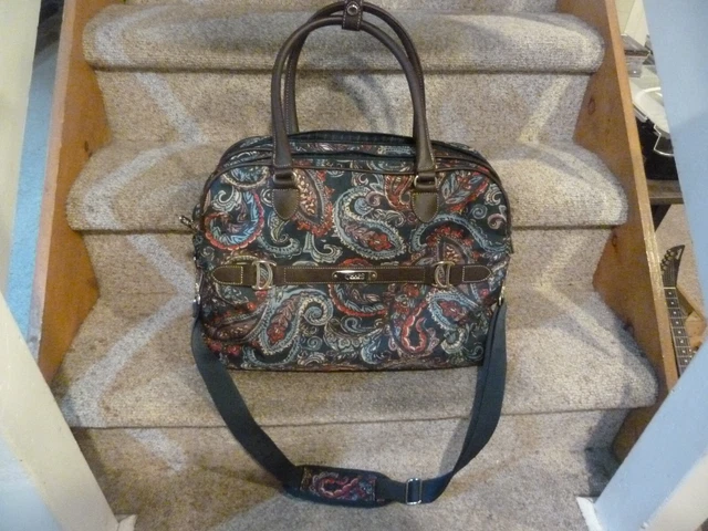 Chaps Ralph Lauren Paisley Luggage Hand Shoulder Bag