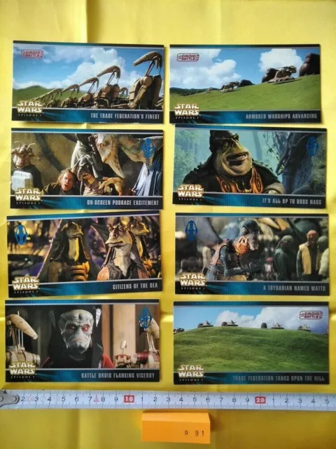 Star Wars Épisode 1 Carte à collectionner Widevision 8 Carte 991