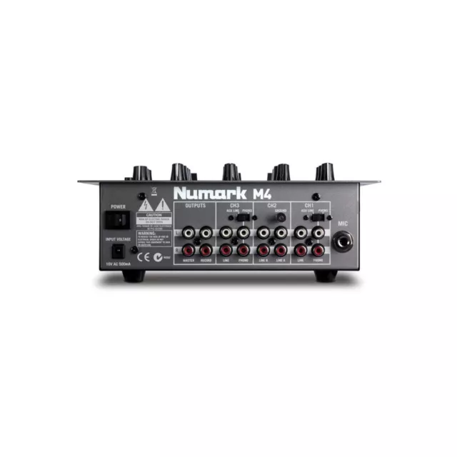 NUMARK M4 Noir - 3-Channel Scratch Mixer 2