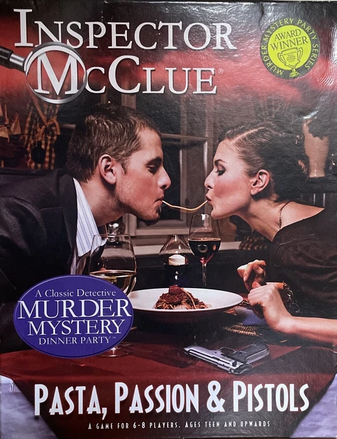 Inspector McClue Murder Mystery Dinner Party Games