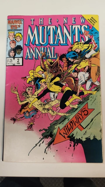 New Mutants Annual #2  1996 - Marvel- 1st U.S. Psylocke & Meggan
