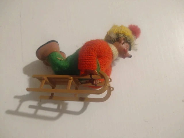 Ancien Jouet Hérisson Jardinier Mecky Steiff – Plastique Vintage