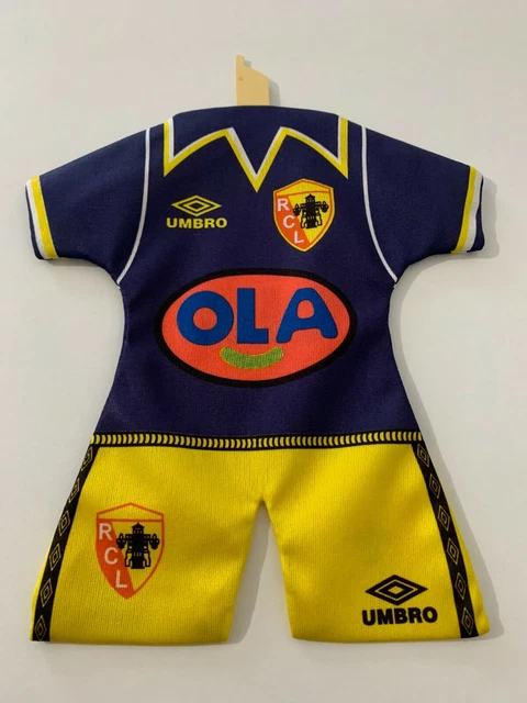 Fanion Vintage RC Lens – Mini Maillot, Football, Club Français