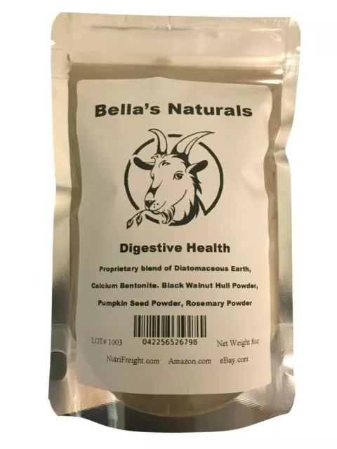 Bella's Natural Health Organic Goat Sheep Chickens Wormer  Dewormer  8 ozs