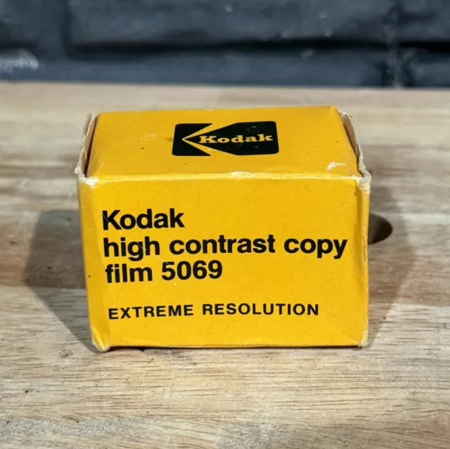 Kodak High Contrast Copy Film 5069 36 Exp Expired 5/1981