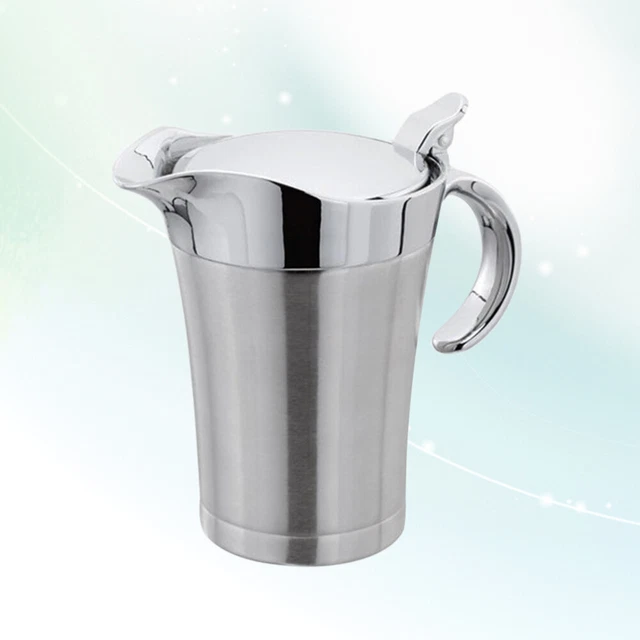 Oil Storage Bottles Vinegar Dispenser Bottle Bacon Container Sauce Pot