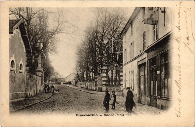 CPA Franconville Rue de Paris FRANCE (1330991)