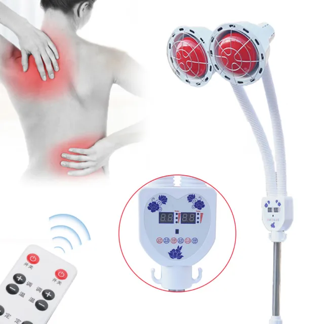 Dispositivo de terapia de luz infrarroja alivio del dolor fisioterapia lámpara de terapia de luz roja