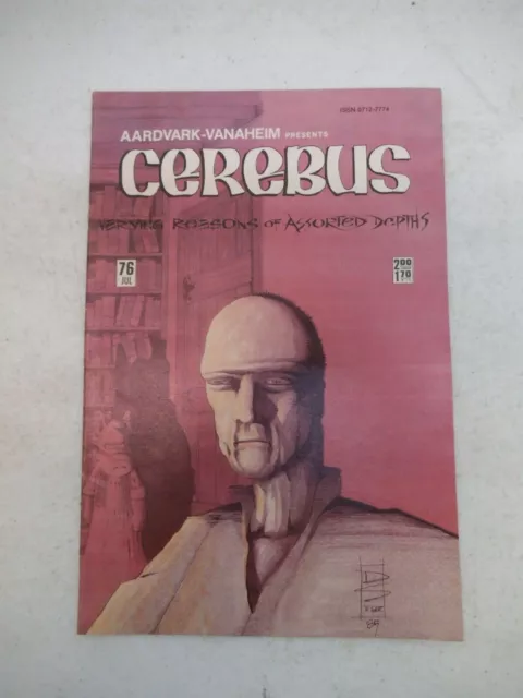 Cerebus #76 Nm Near Mint 9.4 Aardvark Vanaheim Verying Reasons Assorted Depths