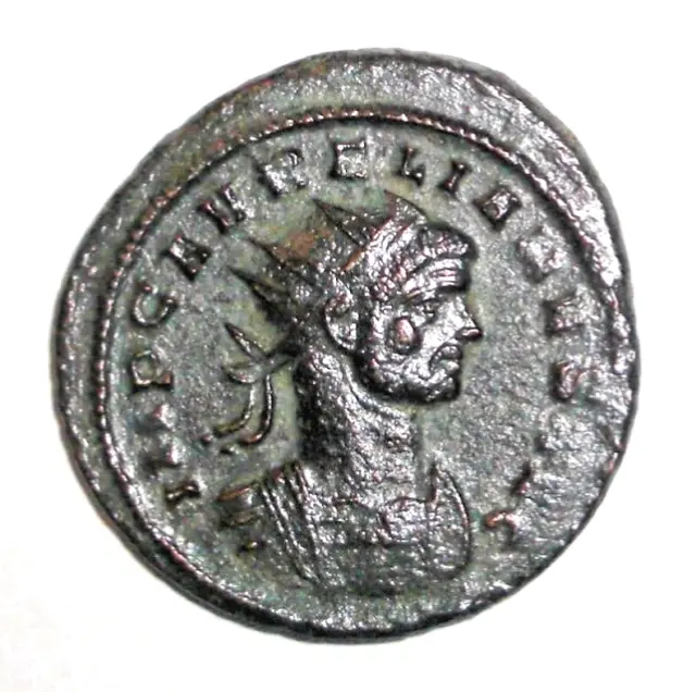 Ancient Coin Roman Empire Aurelian 272-274 AD. AE Antoninianus Bronze