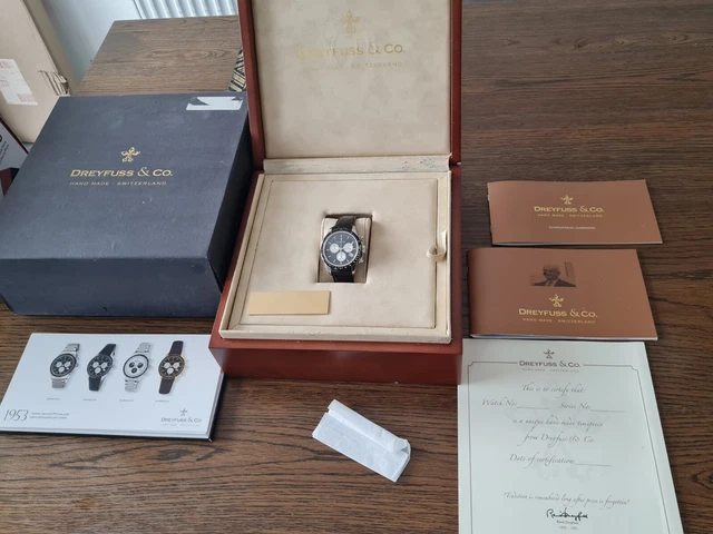 Dreyfuss and on sale co watch box