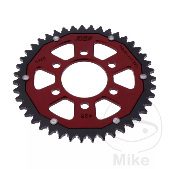 ZF SPROCKETS Corona plato transmision DUAL 43T P-428 Ø058 MM Ø082 MM