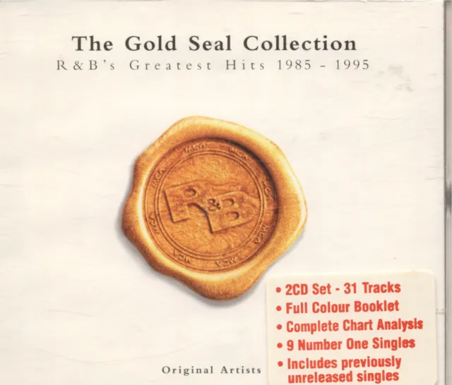 R&B's Greatest Hits 1985 - 1995: The Gold Seal Collection  5CD
