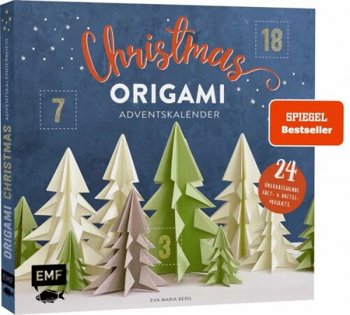 Mein Adventskalender-Buch: Origami Christmas|Eva Maria Berg|Gebundenes Buch