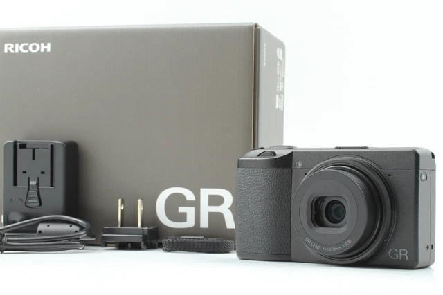 [Top MINT in Box] RICOH GR DIGITAL III 24.2 MP Digital Camera - Black From JAPAN