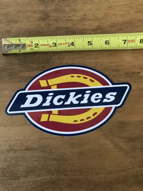 DICKIES HORSE SHOE Sticker/Decal Clothing Skateboard Snowboard Approx 7 ...