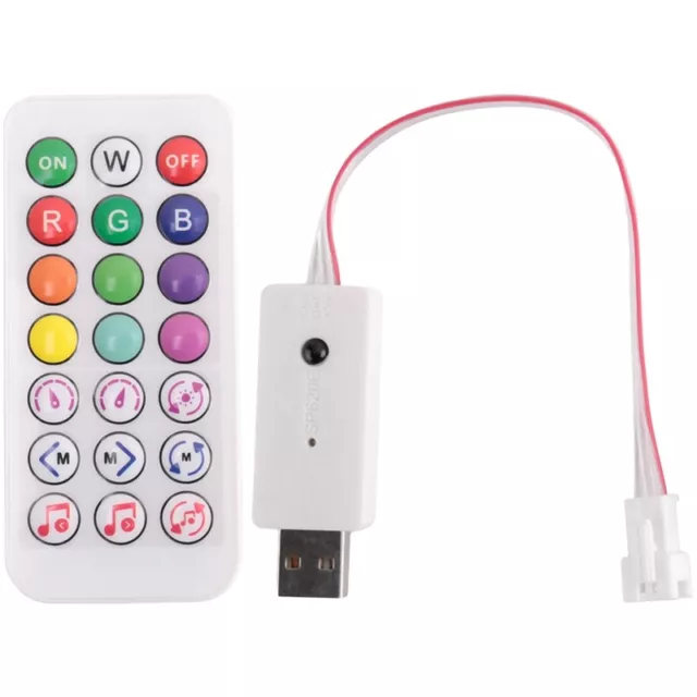 DC5V SP620E USB Bluetooth telecomando controller pixel musicale per WS2812 RGB LED4580