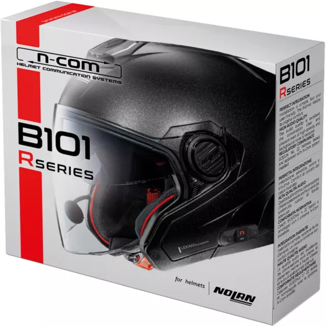 NOLAN N-COM Headset B101 R für Helme N100-5 N90-3 B808- N70-2 mit Bluetooth 5