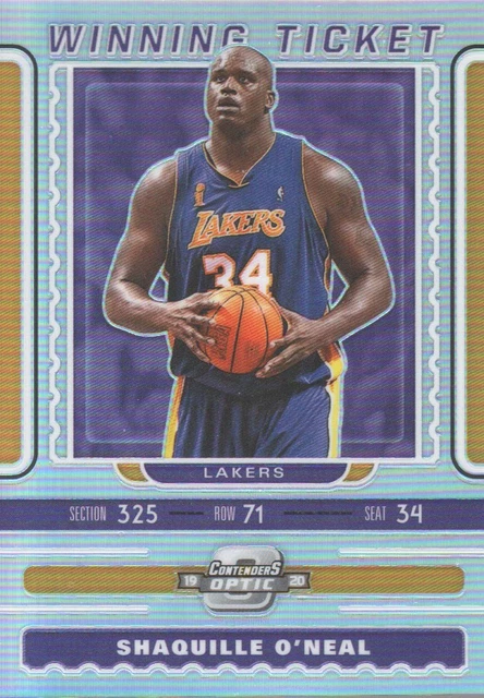 2019-20 Contenders Optic Basketball Winning Tickets #5 Shaquille O'Neal