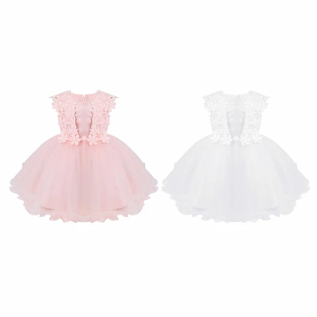 Flower Girl Toddler Baby Kids Princess Party Dress Wedding Formal Pageant Tutu