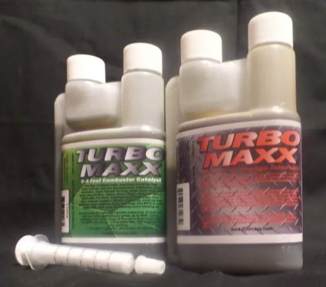 Turbo Maxx 7 Times Stronger 8Oz To 16 32 Q 8Oz Fuel Additive 1Ml To 3Gal