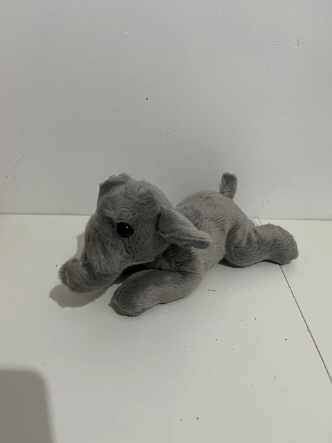 AURORA WORLD CHESTER Zoo Baby Grey Elephant Plush Soft Toy Souvenir