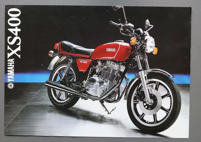 Prospektblatt Yamaha XS 400 1980